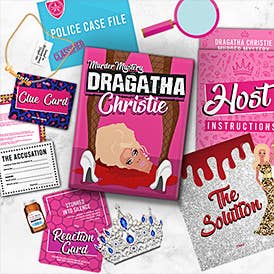 Dragatha Christie Murder Mystery Card Game