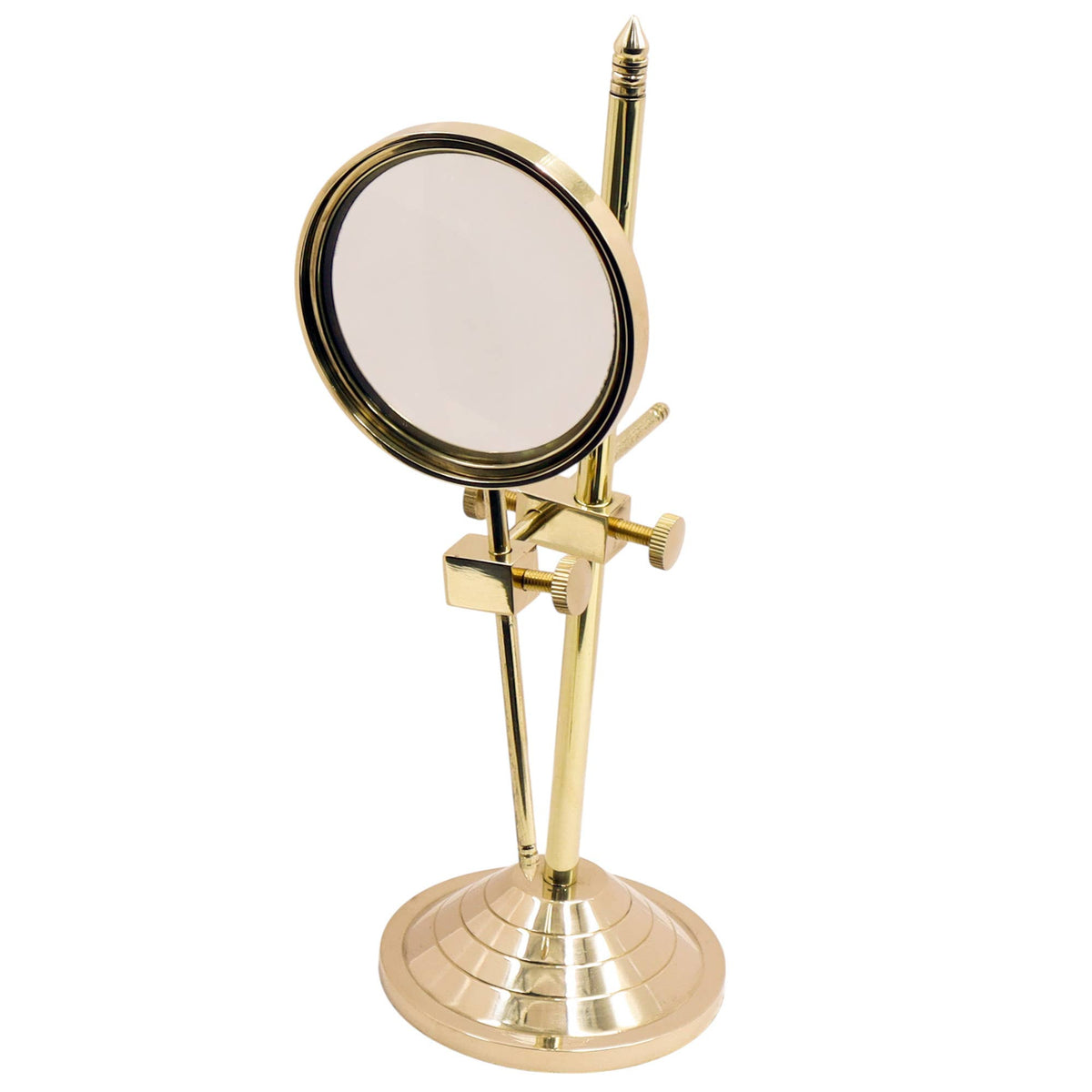 Adjustable Brass Magnifying Glass