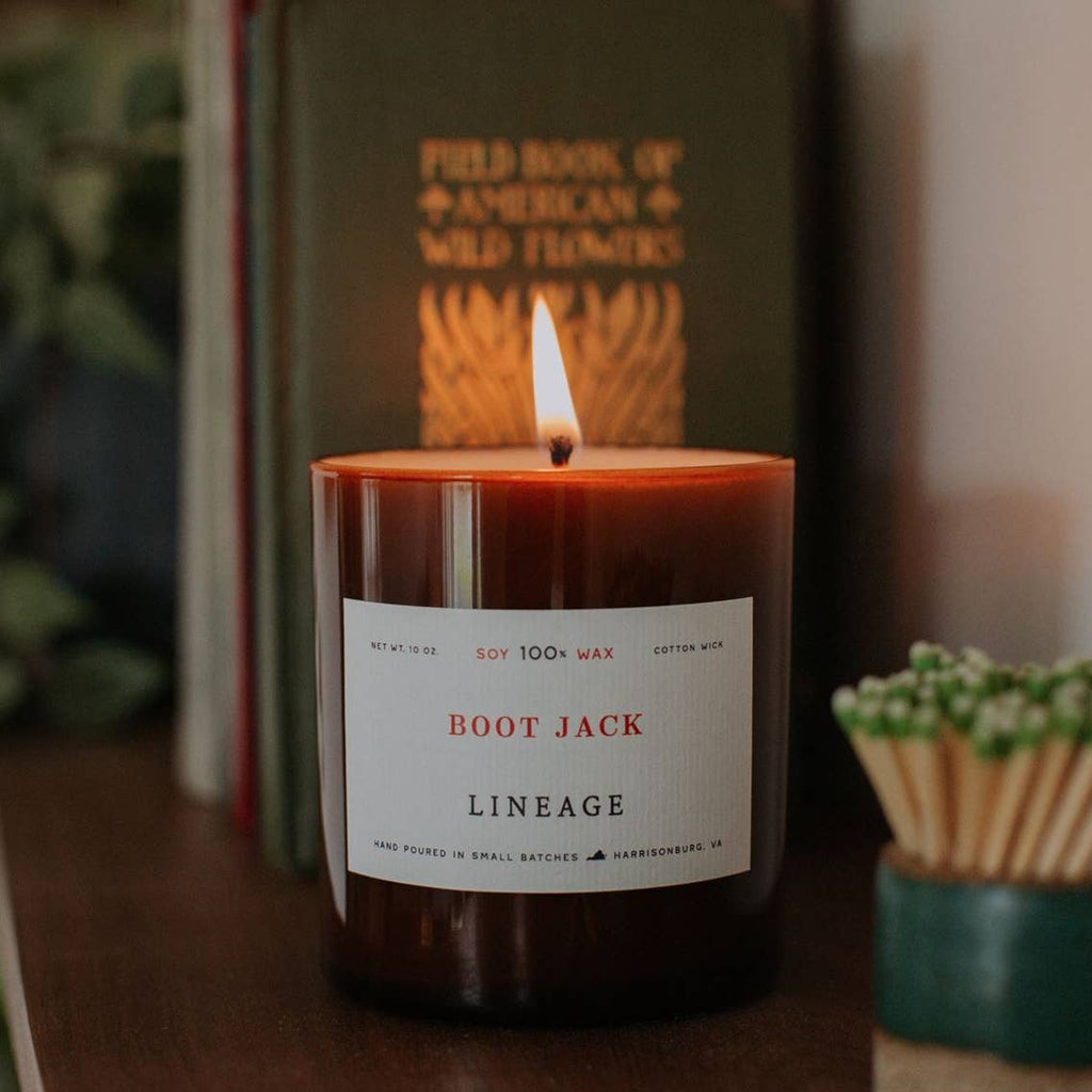 Boot Jack Candle