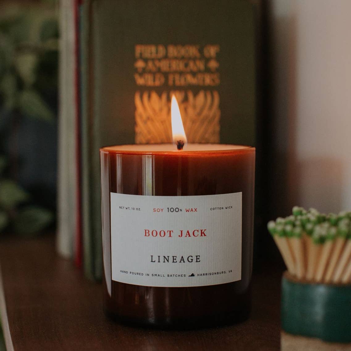 Boot Jack Candle