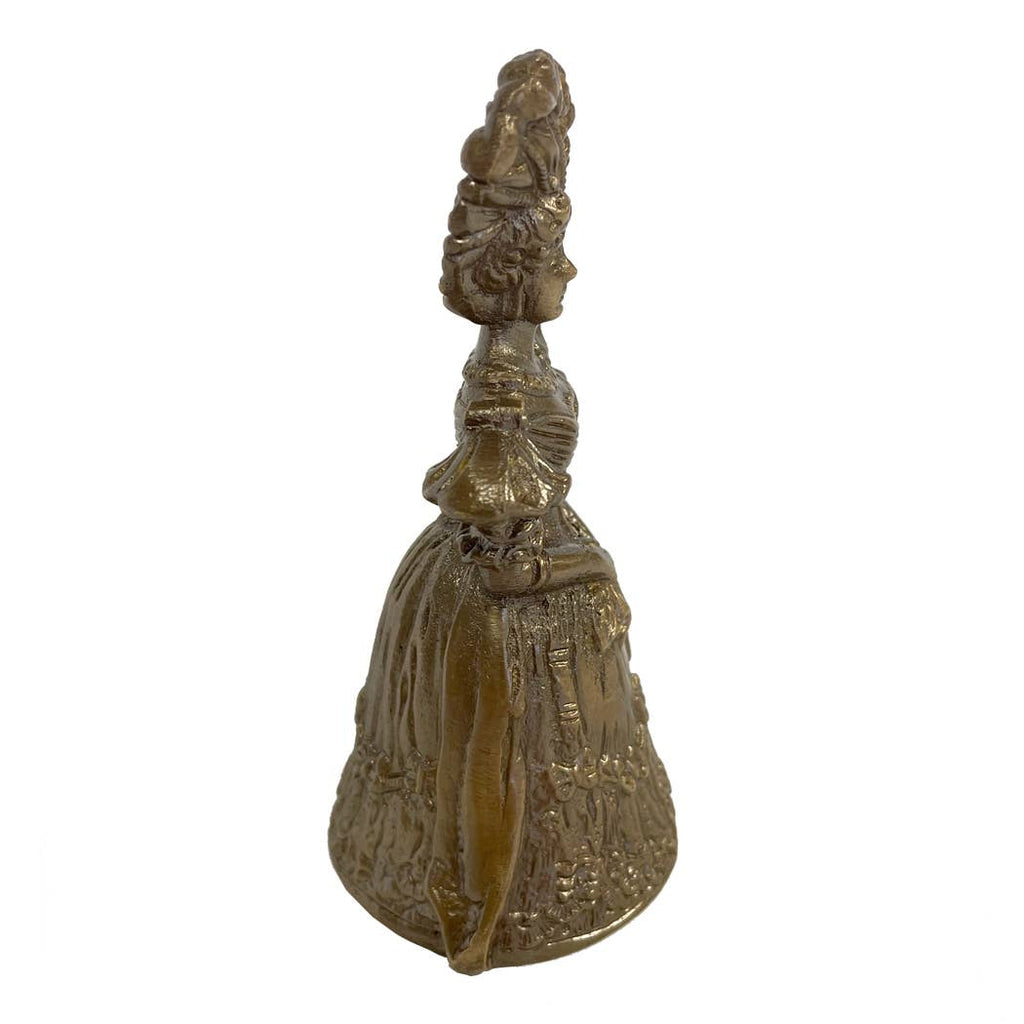 Brass Colonial Lady Table Bell
