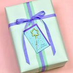 Mini 4" Star Sparkler Card W/ Confetti - "celebrate!" - Asst