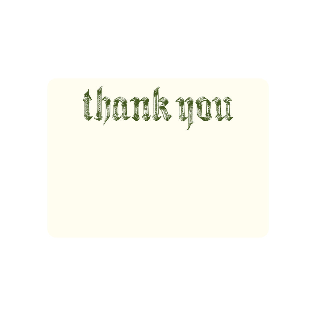 Thank You Renaissance Notes