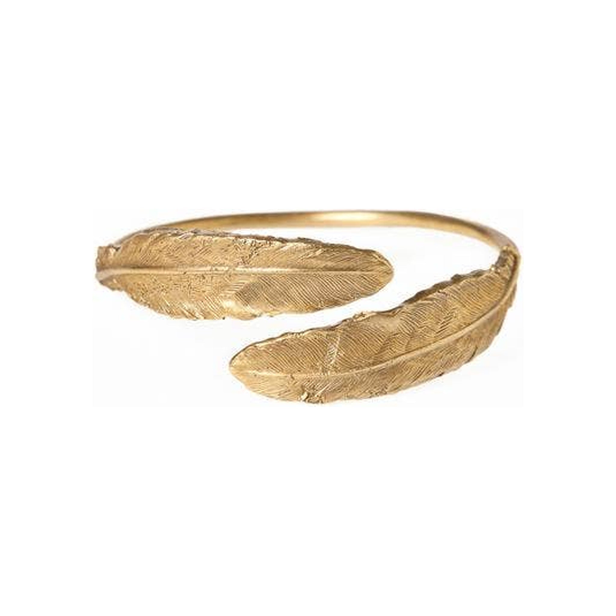 Double Feather Bangle