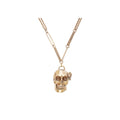 Skull and Rose Necklace