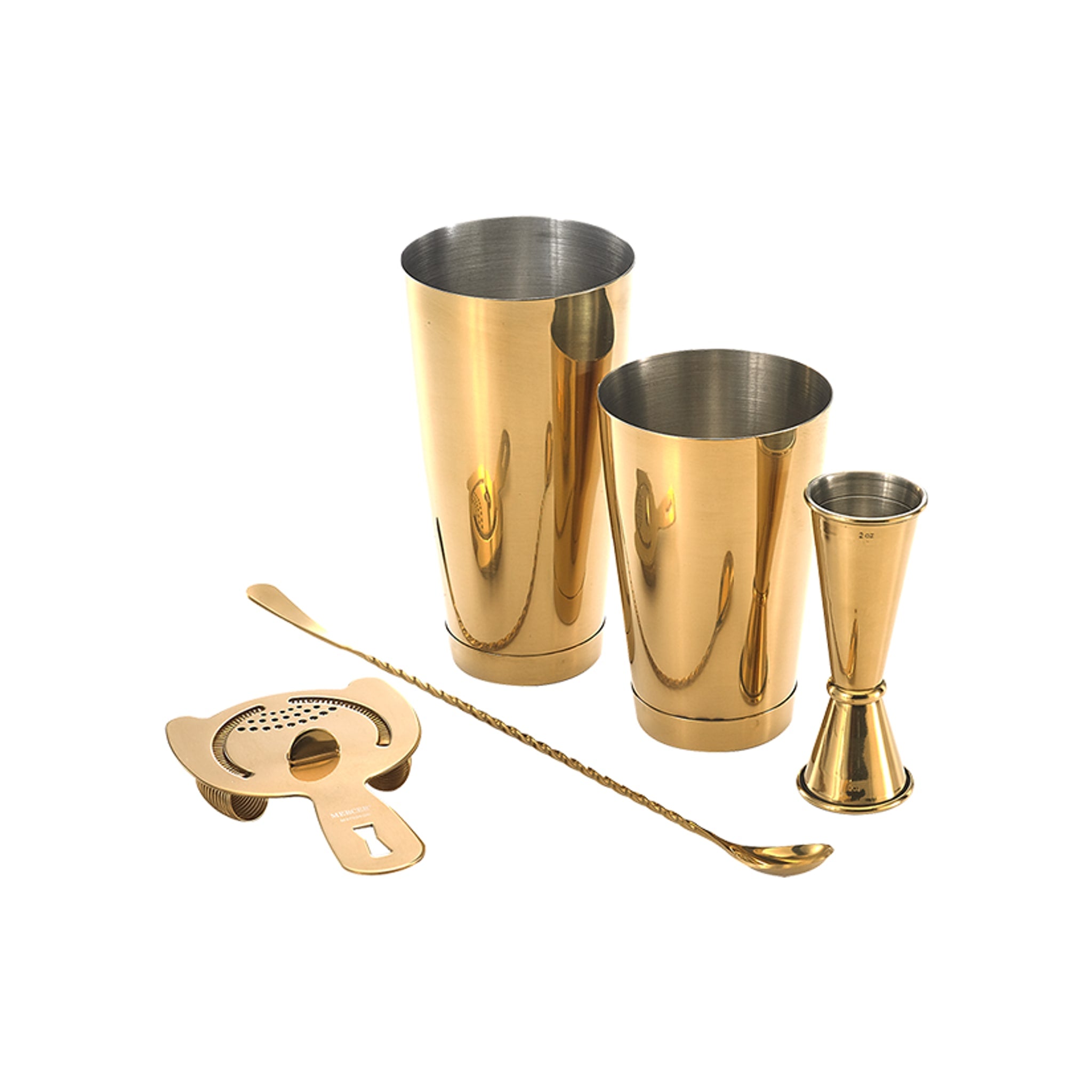 Barfly M37101 Basics Cocktail Set, 5-piece, Gold