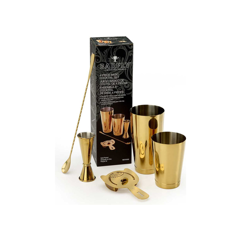 Barfly M37101 Basics Cocktail Set, 5-piece, Gold