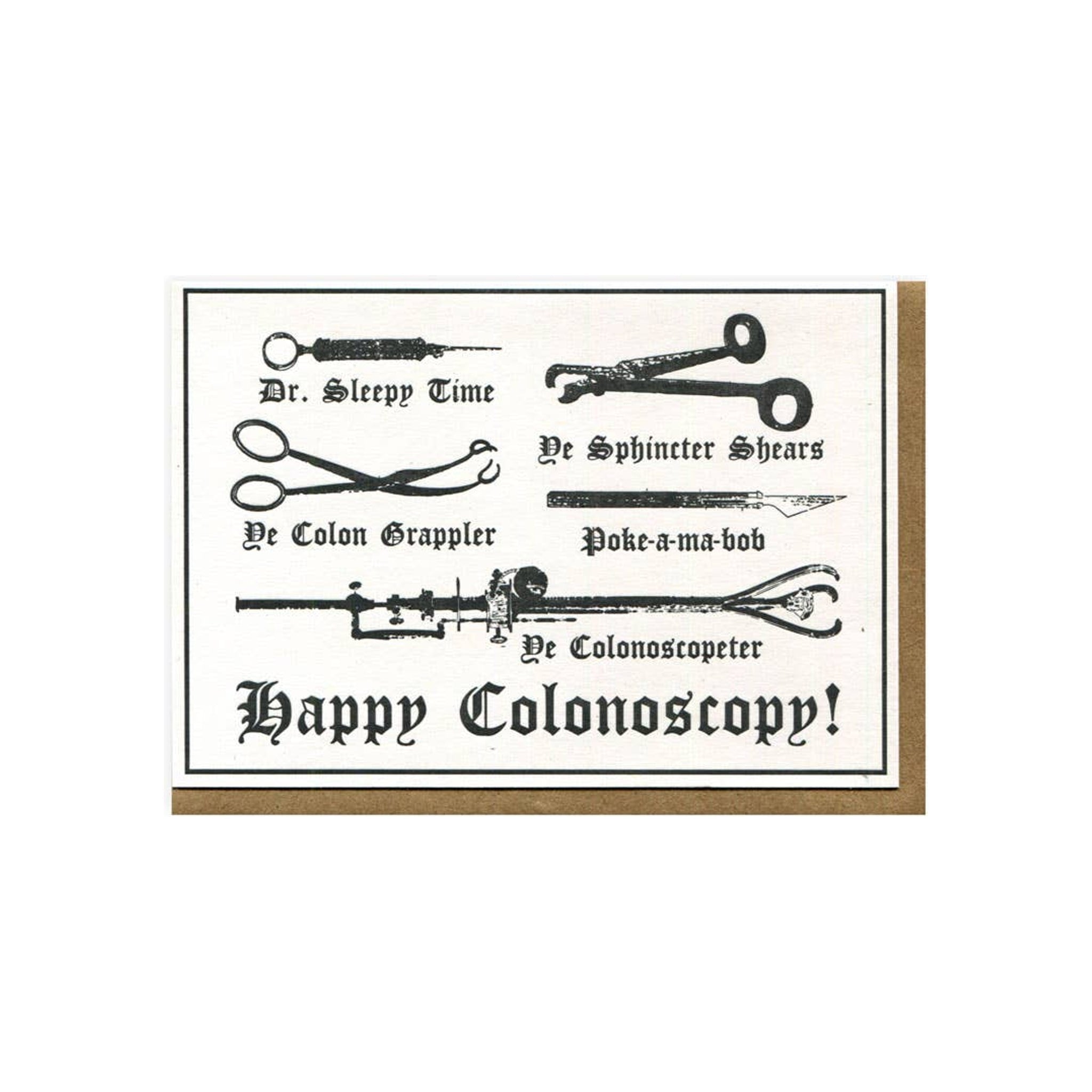 Happy Colonoscopy!