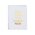 Fuck Fuckity Fuck Fuck Letterpress Greeting Card
