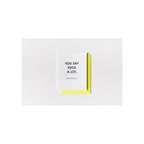 You Say Fuck A Lot Letterpress Greeting Card