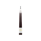 12" Joint Wick Burgundy Pair Candle
