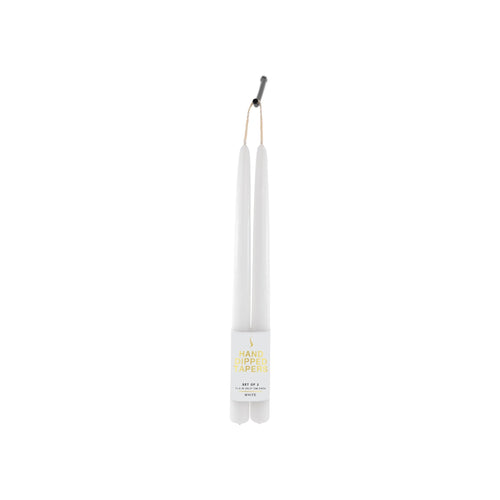 12" Joint Wick White Pair Candle