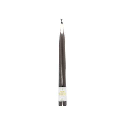 15" Joint Wick Charcoal Pair Candle