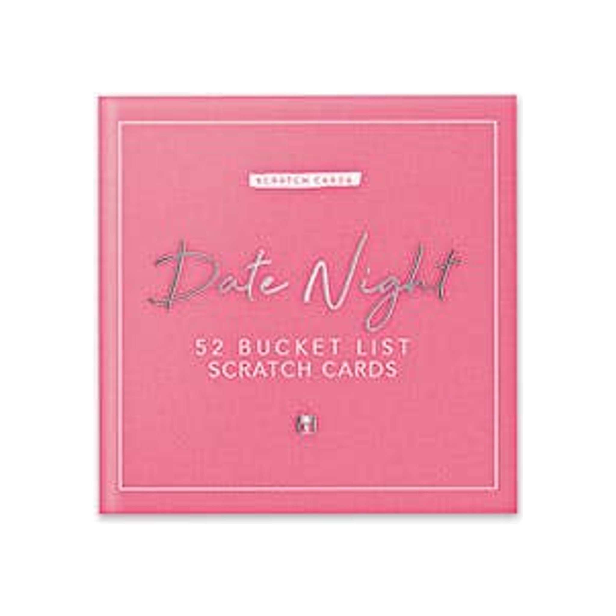 Date Night Bucket List Scratch Cards