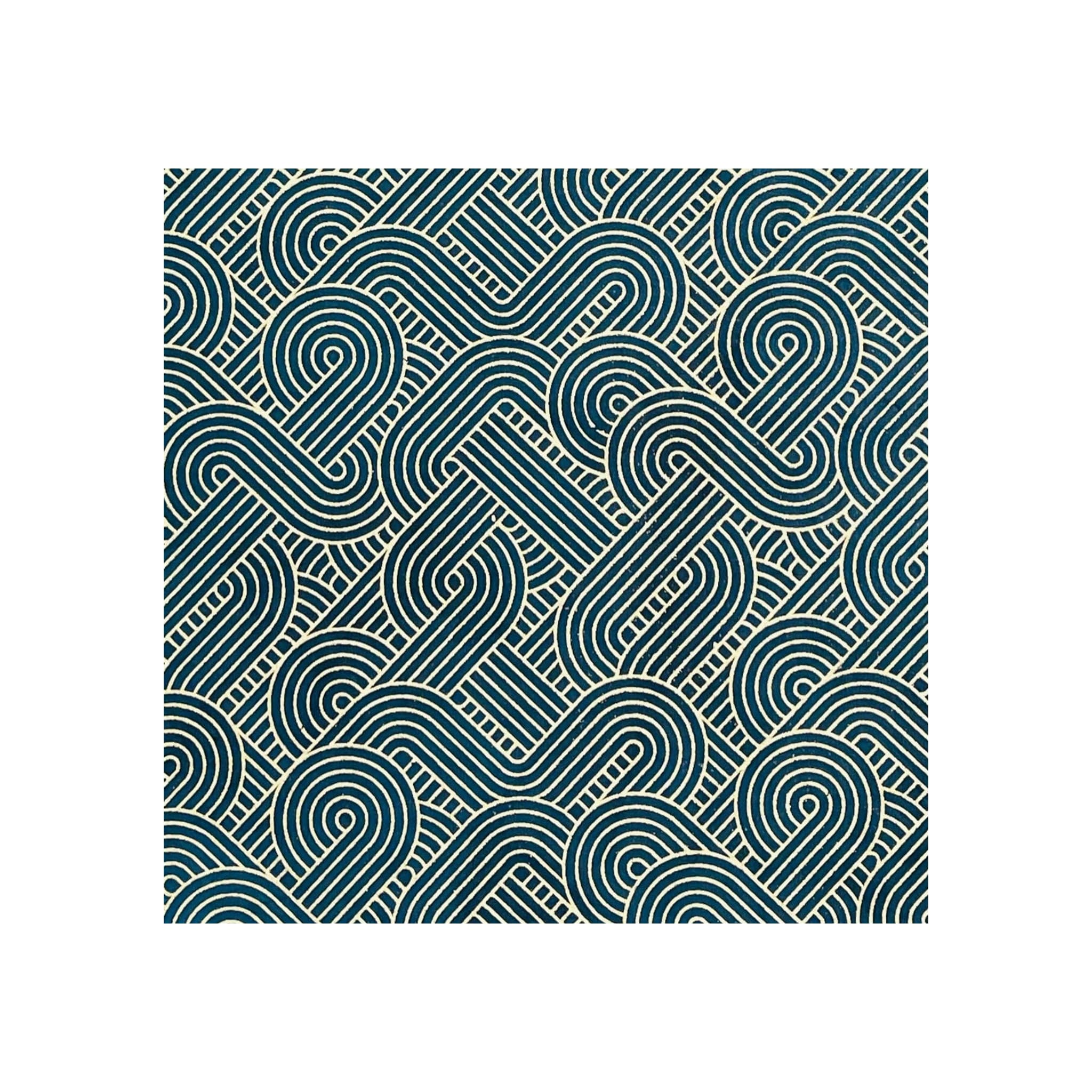 Blue Knots Wrapping Paper