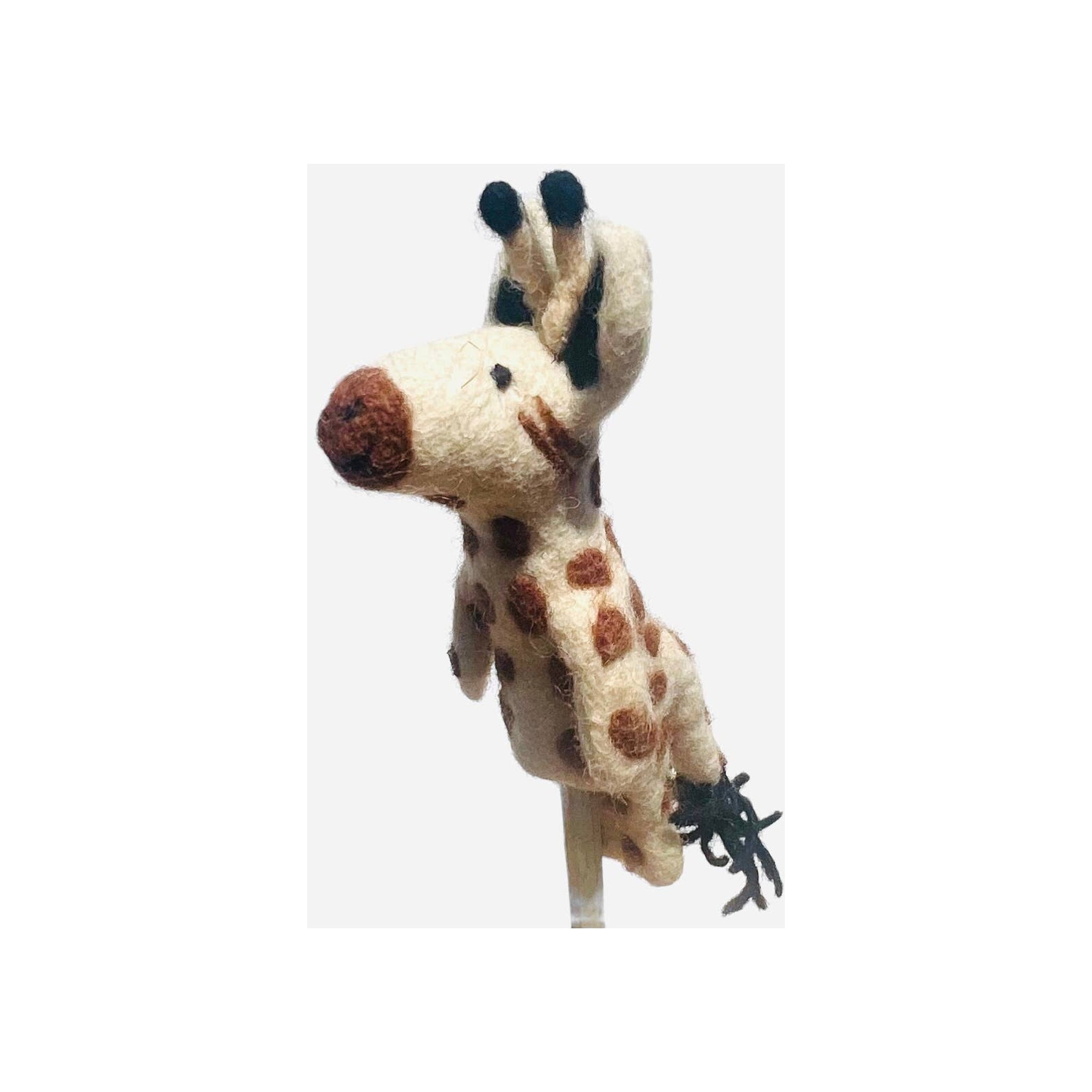 Felt Finger Puppet Safari