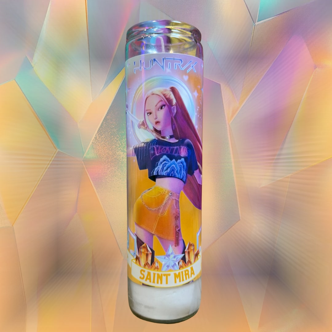 K-Pop Demon Hunters Hunter Candle