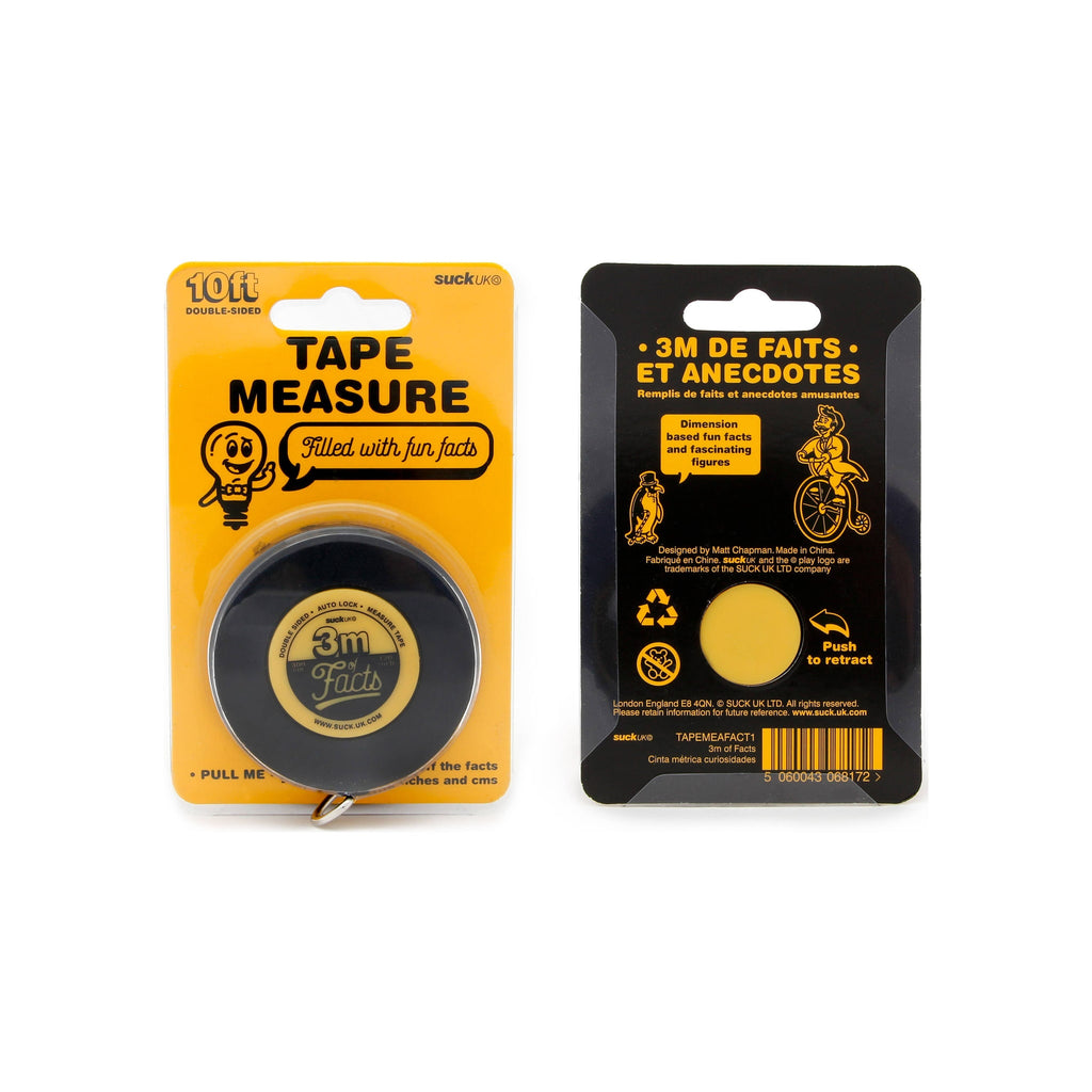 10ft Of Facts Tape Measure