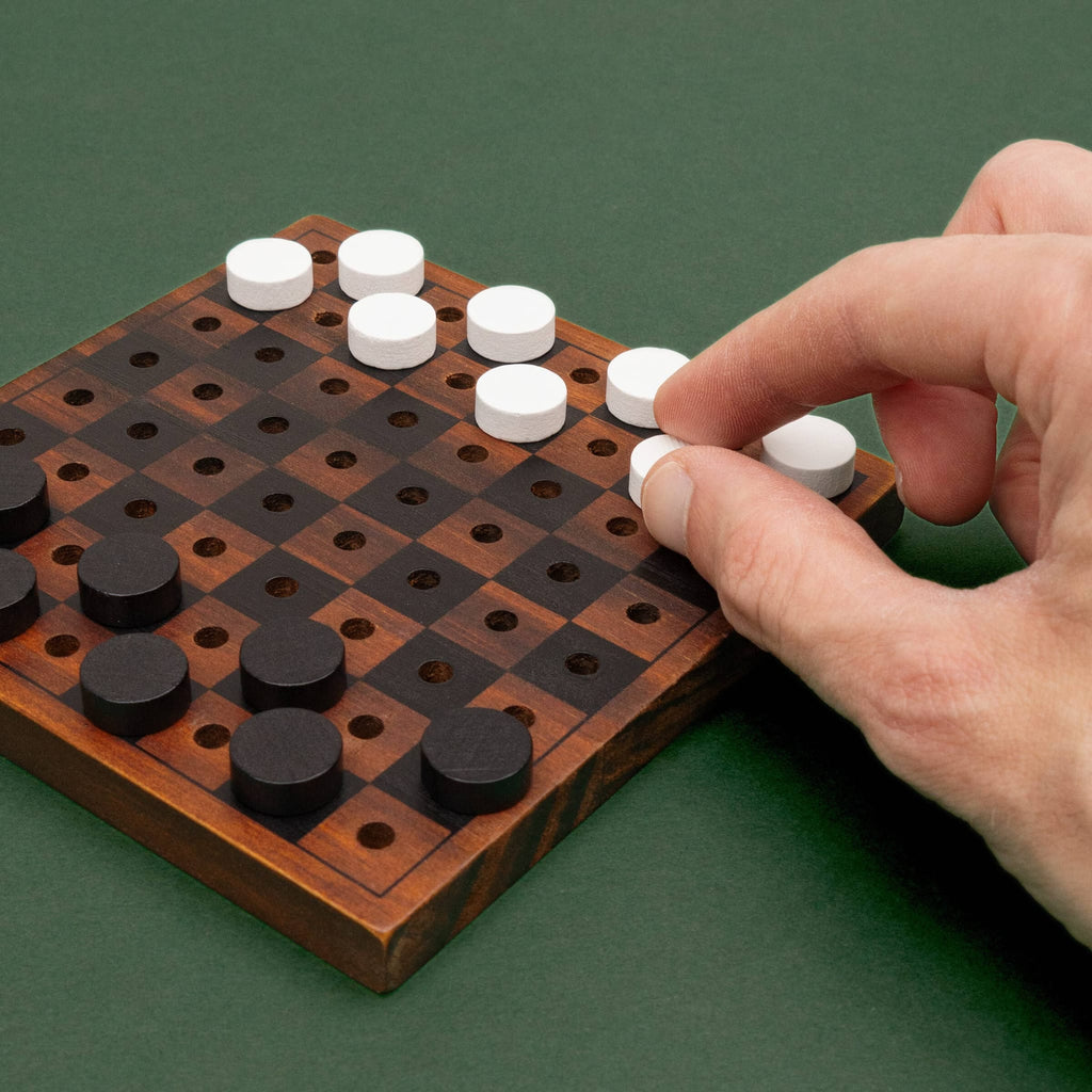 Chess & Checkers - Wooden Game