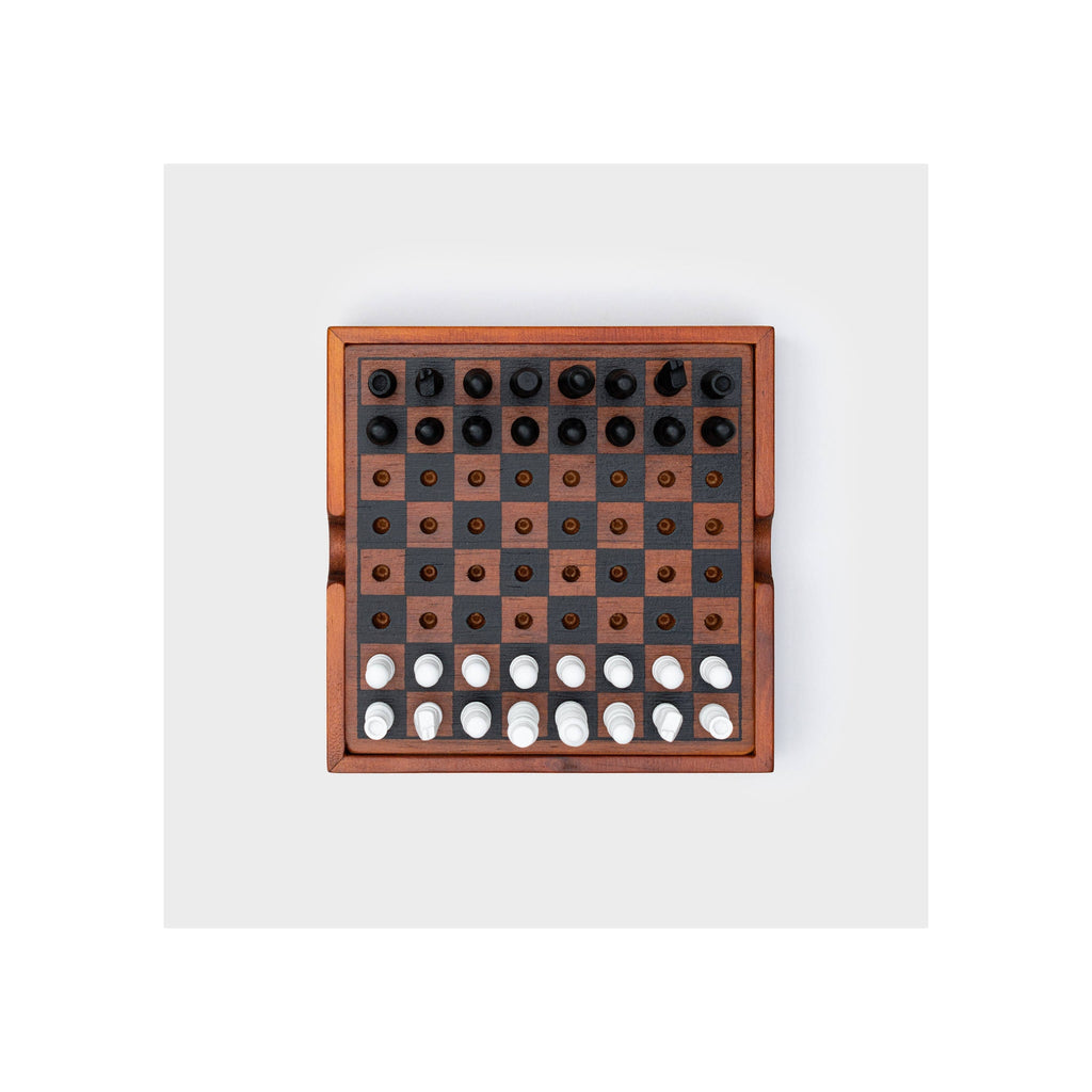 Chess & Checkers - Wooden Game