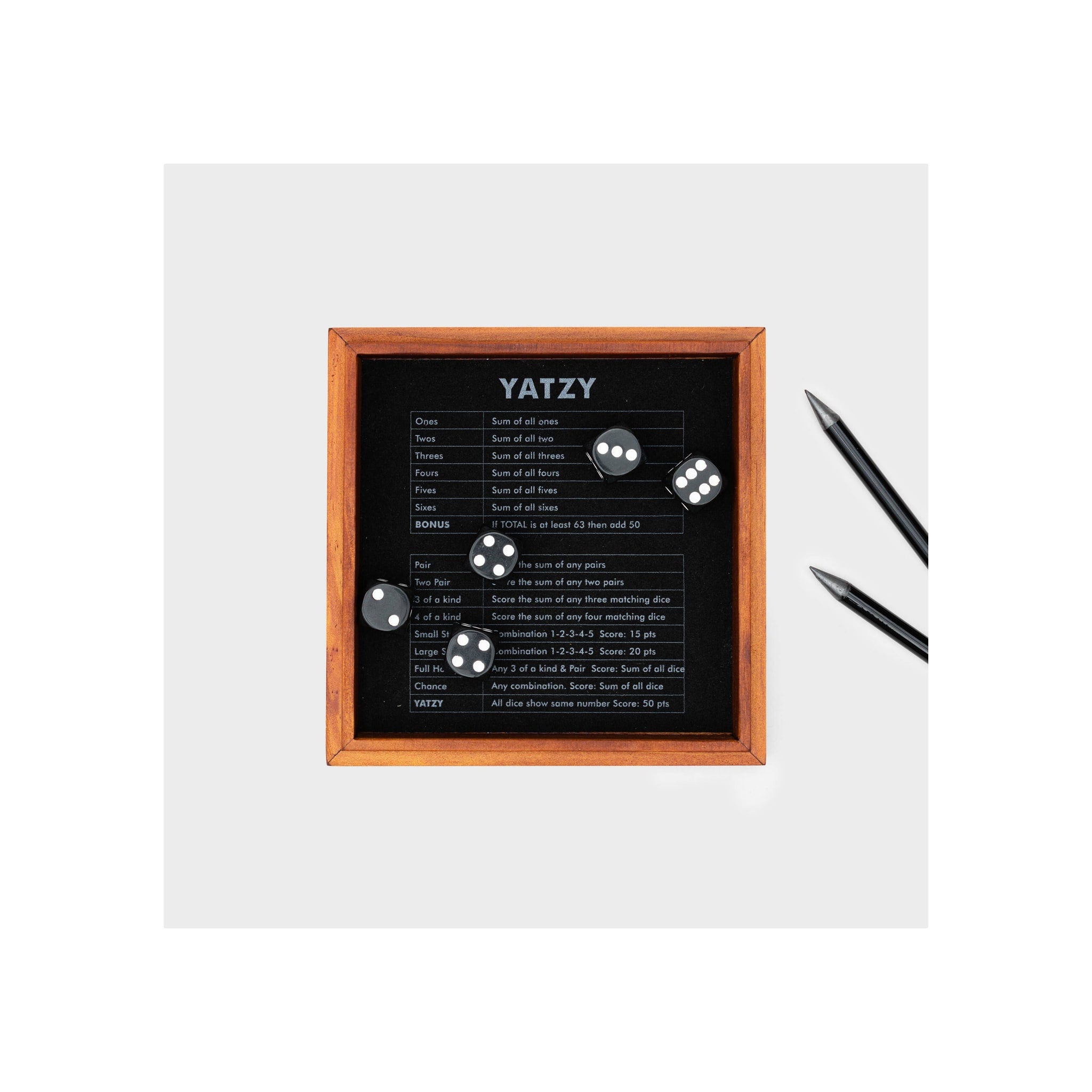 Yatzy - Wooden Game