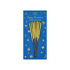 Mini 4" Gold Sparkler Candles - Hanukkah - Set Of 8