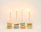 Mini 4" Gold Sparkler Candles - Hanukkah - Set Of 8