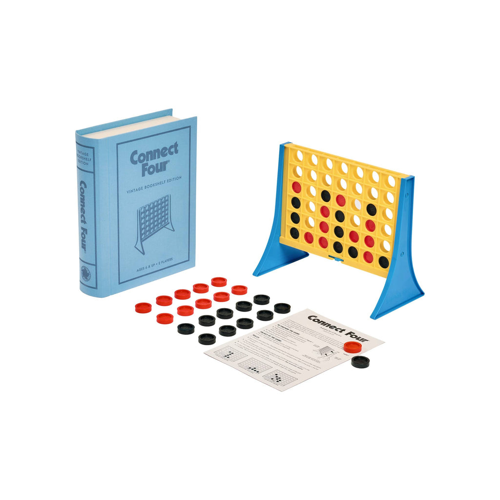 Connect 4 Vintage Bookshelf Edition