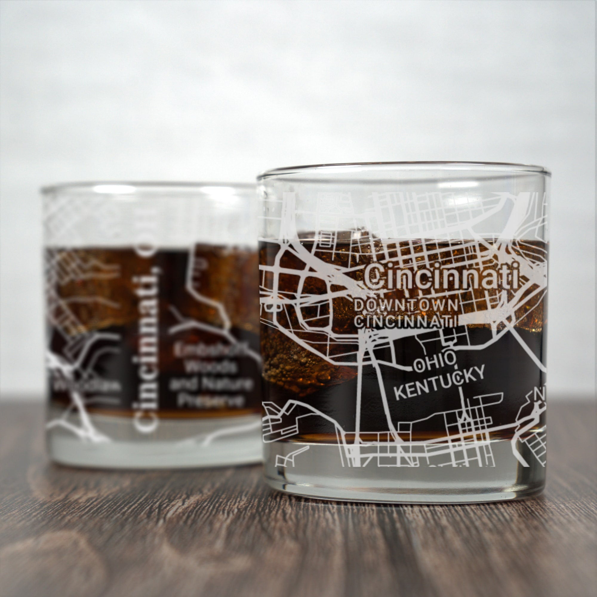 Engraved Whiskey Glass