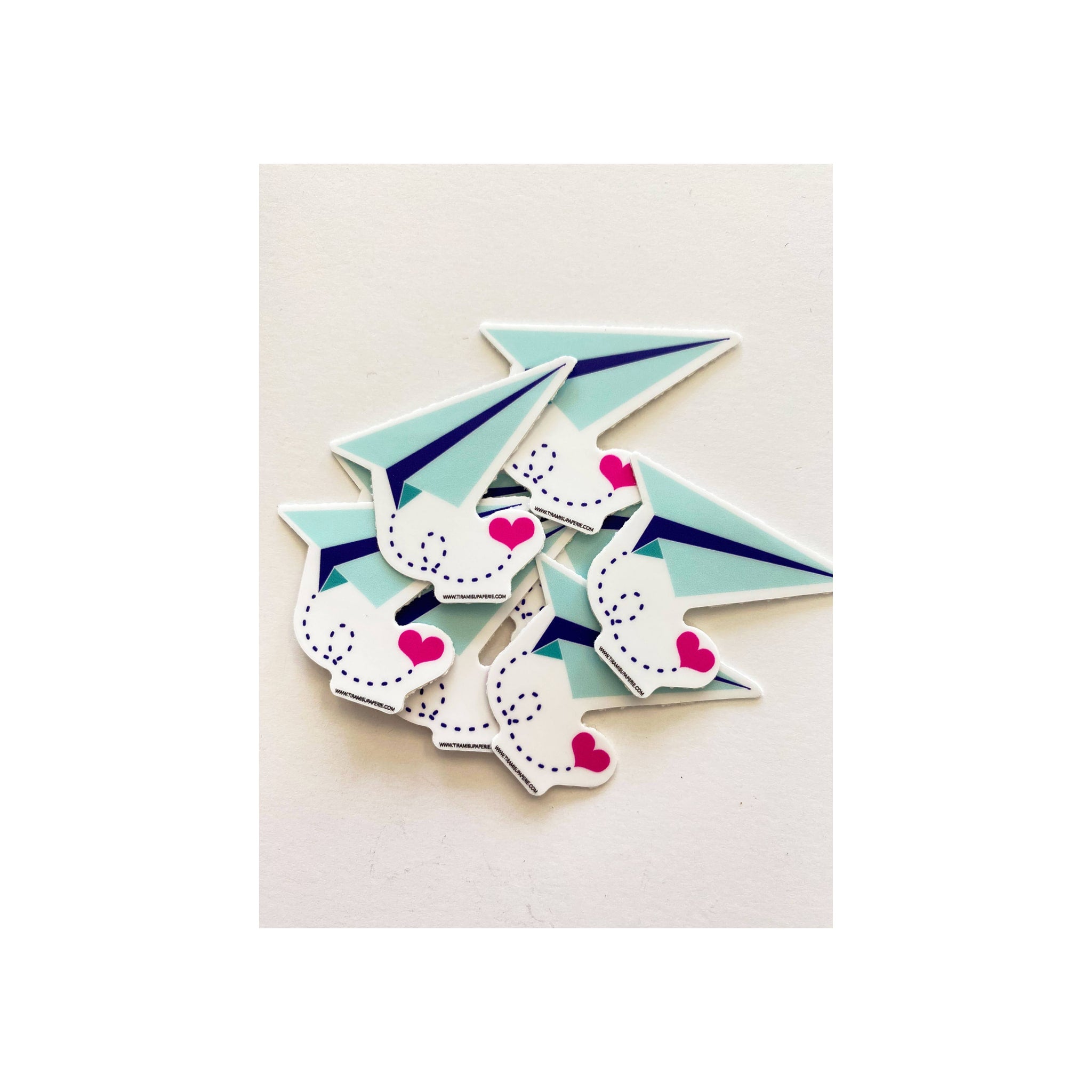Paper Plane Envelope Sticker Seals