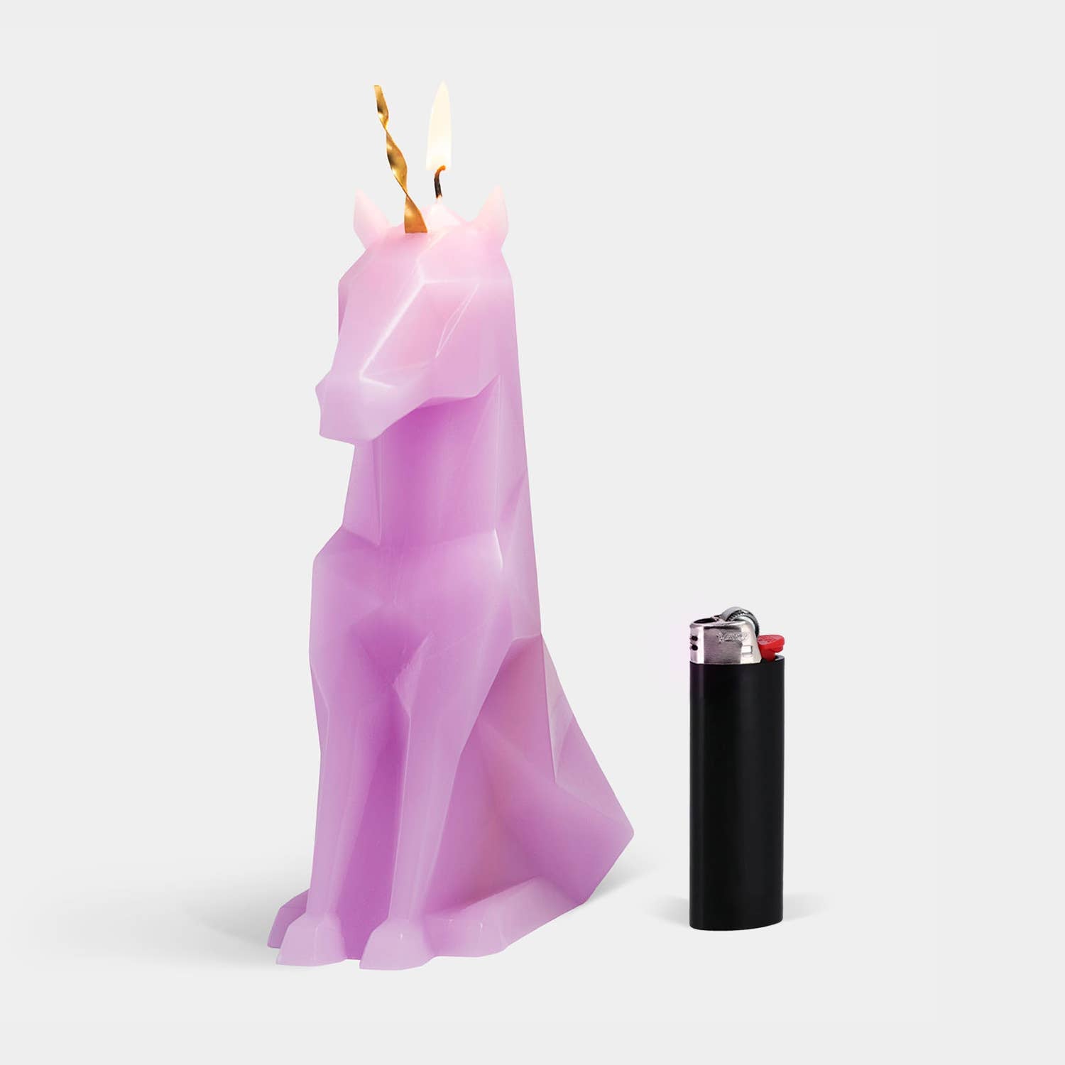 Unicorn Skeleton Candle