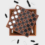 Chess & Checkers - Wooden Game