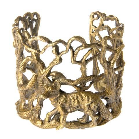 Coyote in Woods Cuff