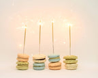 Mini 4" Gold Sparkler Candles - Hanukkah - Set Of 8