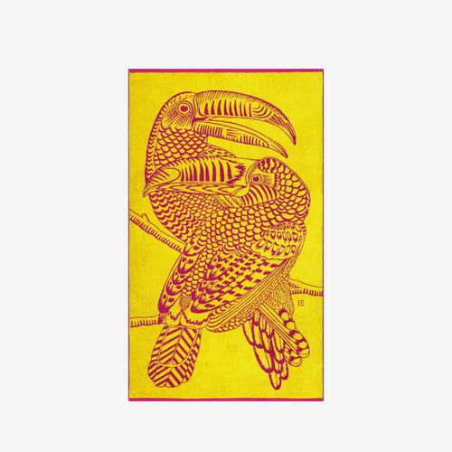 Beach Towel 100 Toucan Yellow