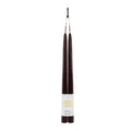 12" Joint Wick Burgundy Pair Candle