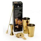Barfly M37101 Basics Cocktail Set, 5-piece, Gold