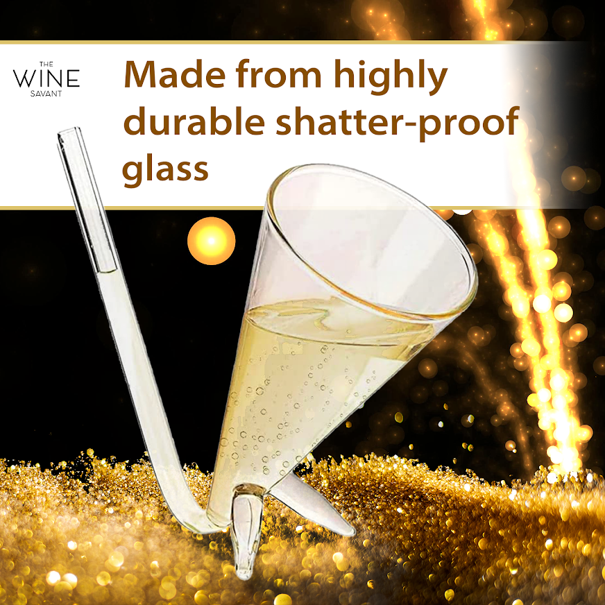 Champagne Shooter With Stand
