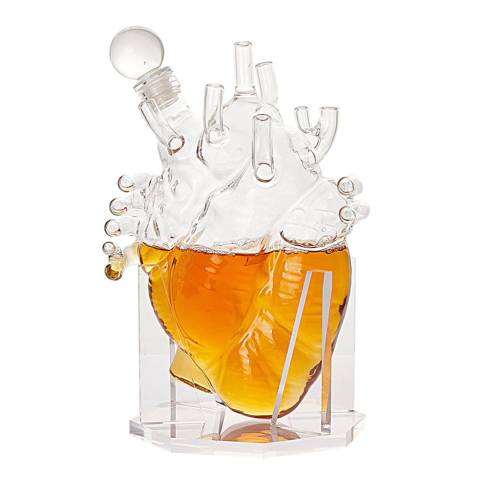 Heart Decanter Set | 750 Ml