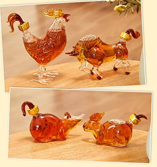 Chinese Zodiac Decanter