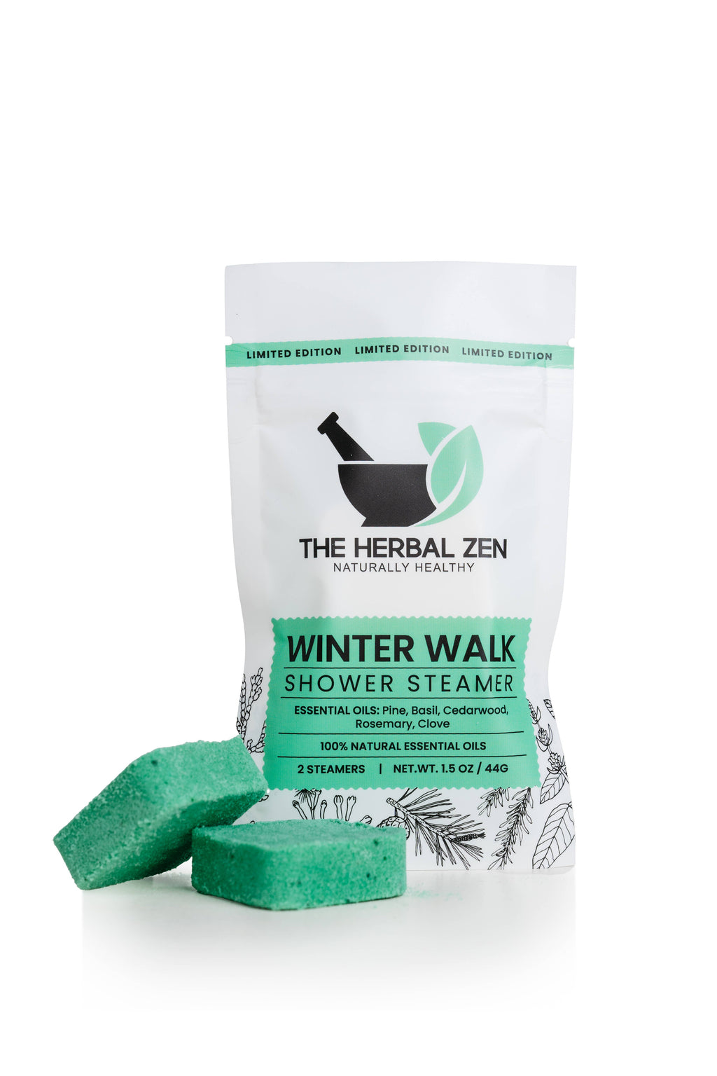 Winter Shower Steamer Minis | Cozy Aromatherapy 2-Pack