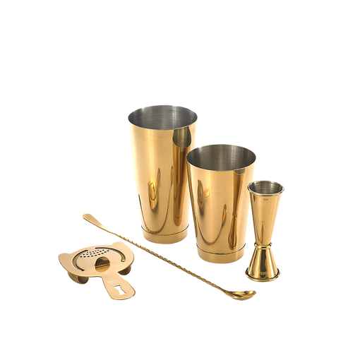 Barfly M37101 Basics Cocktail Set, 5-piece, Gold