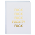 Fuck Fuckity Fuck Fuck Letterpress Greeting Card