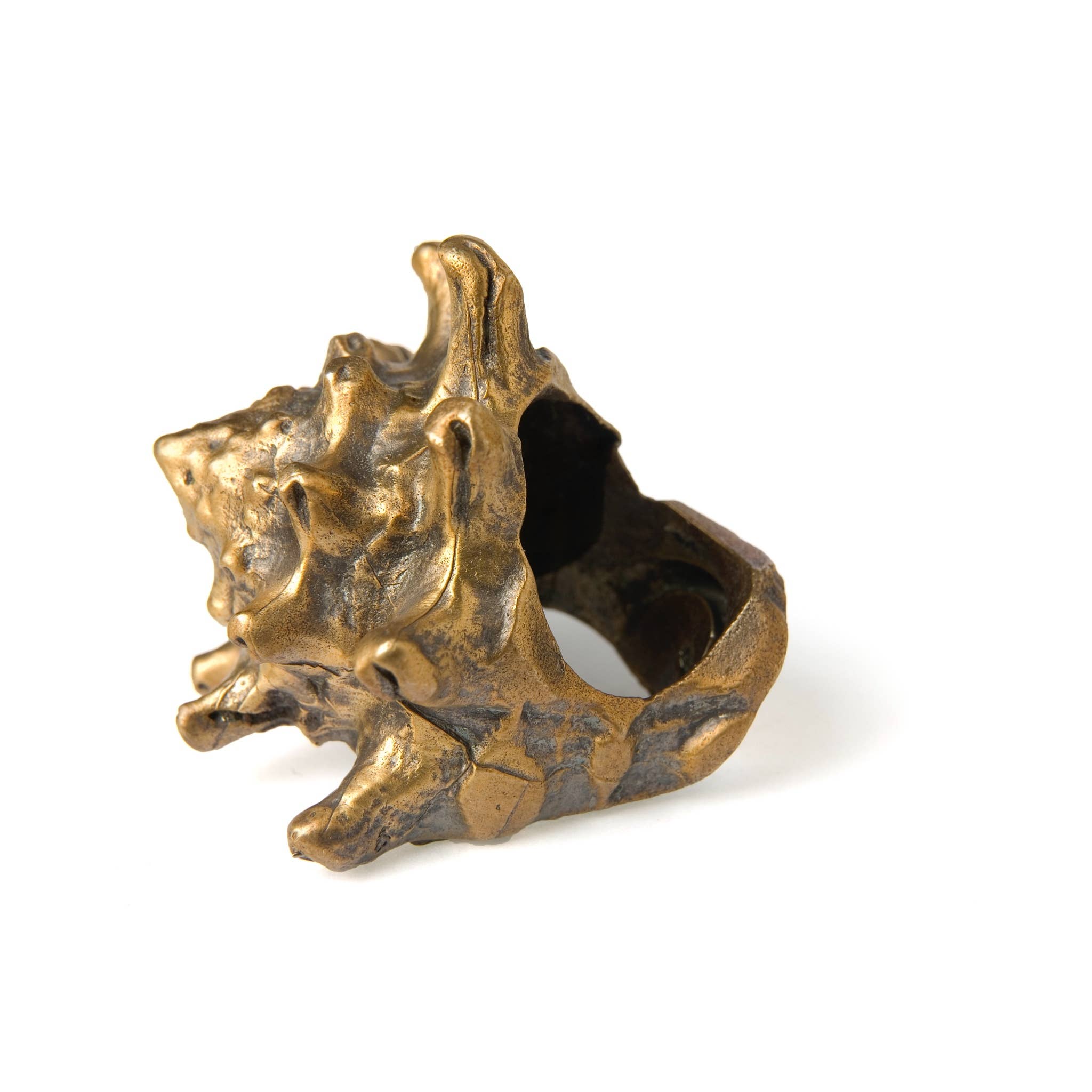 Conch Shell Cocktail Ring