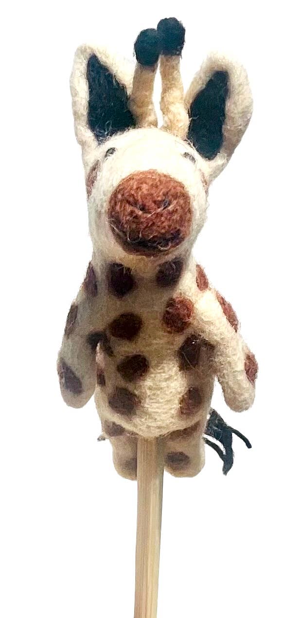 Felt Finger Puppet Safari