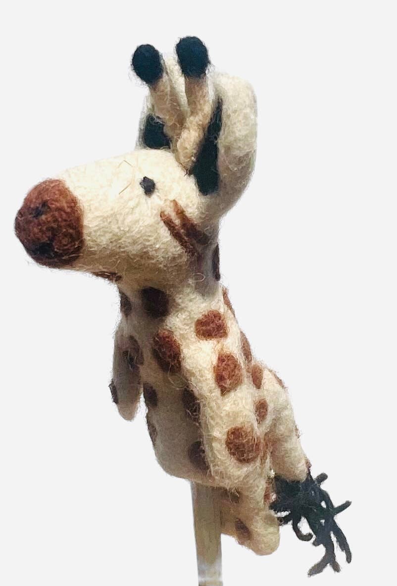 Felt Finger Puppet Safari