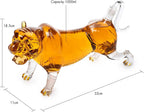 Tiger Decanter 1000ml 11"l Whiskey And Wine Decanter