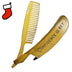 Folding Beard & Mustache Comb