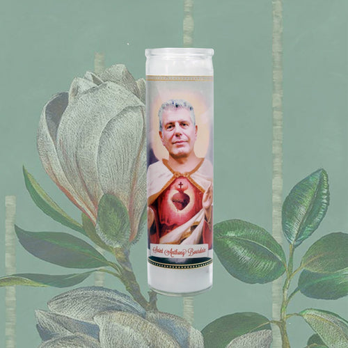 Devotional Candle Anthony Bourdain