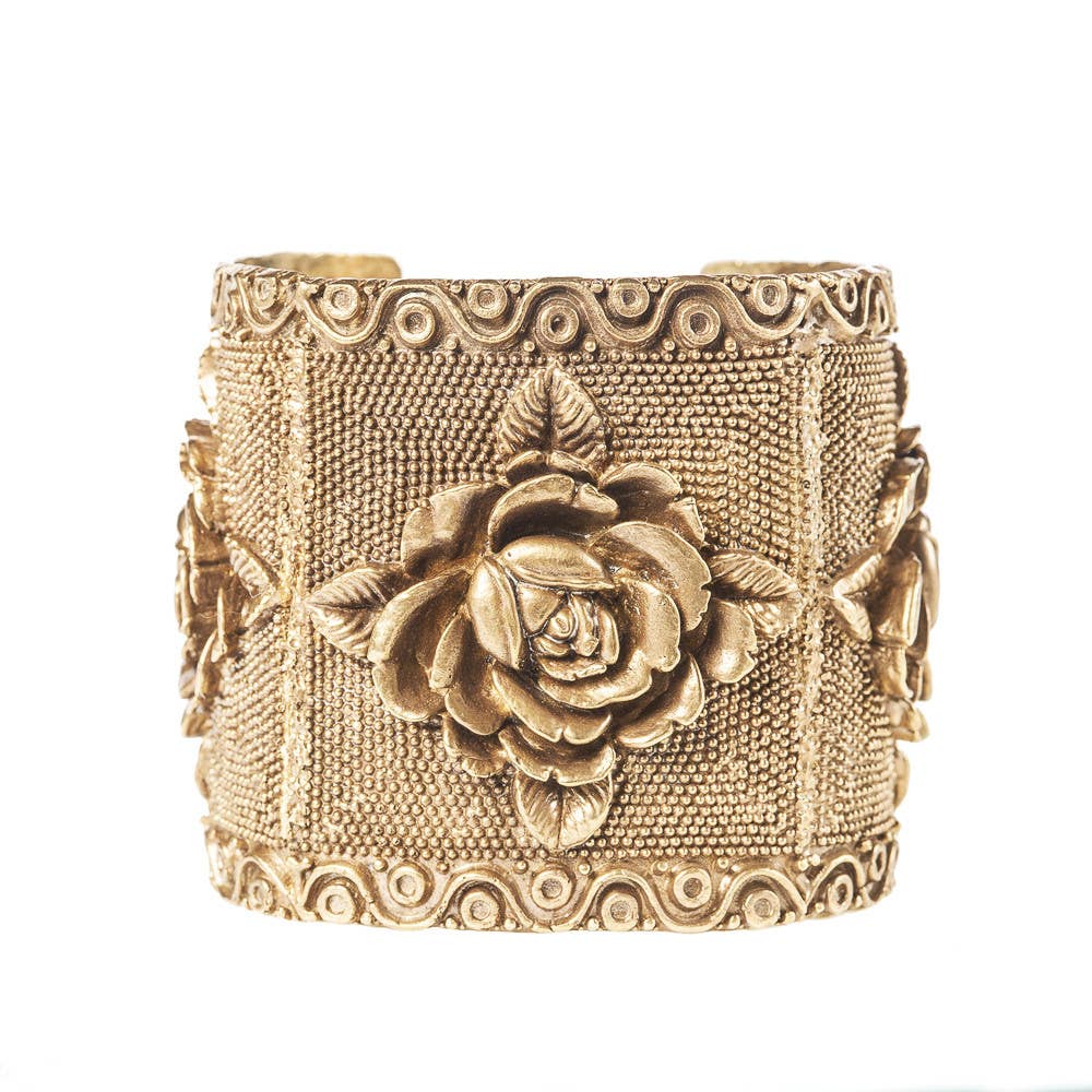 Triple Rose Cuff